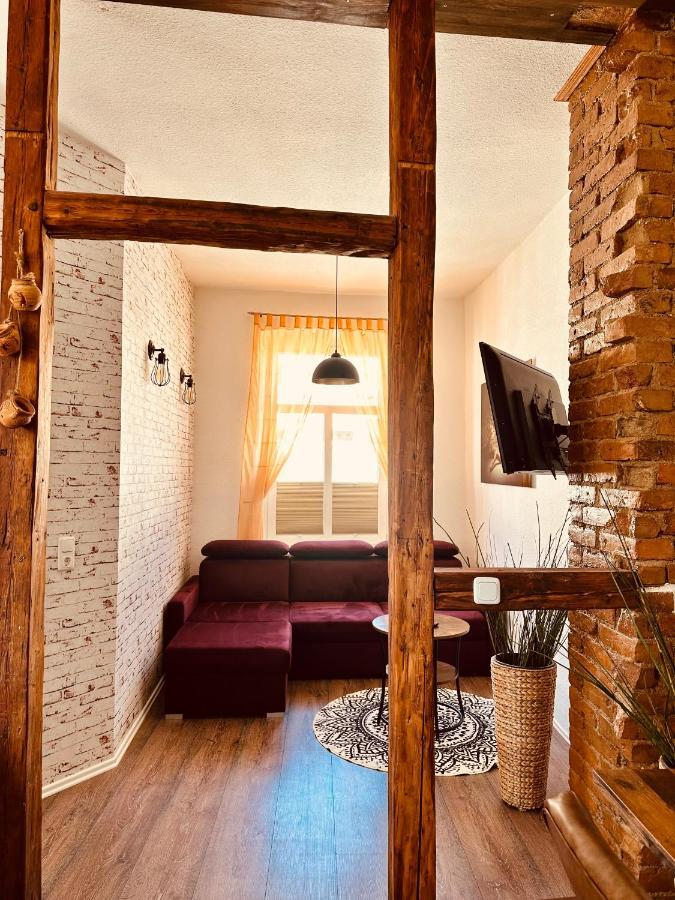 Apartmán Wohnen Mit Vintage-Flair Schwerin  Exteriér fotografie