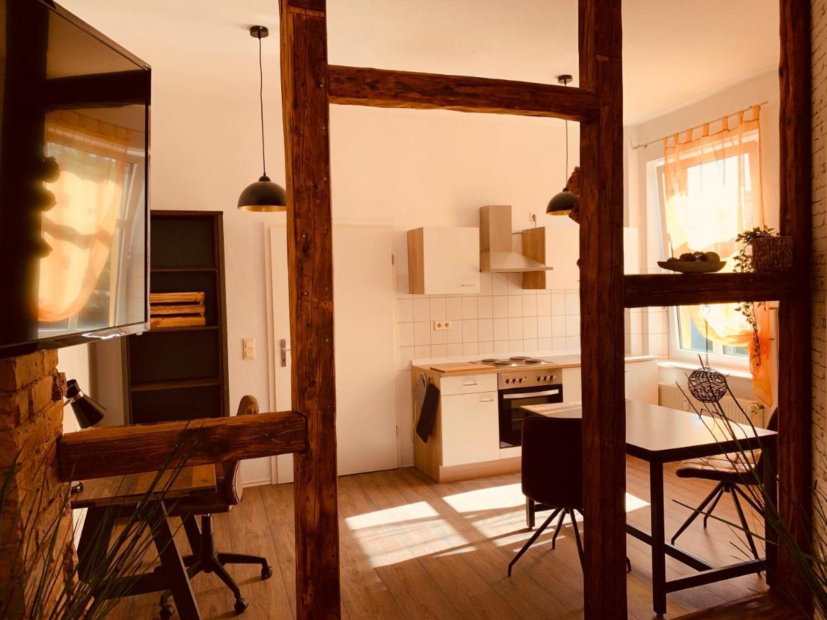 Apartmán Wohnen Mit Vintage-Flair Schwerin  Exteriér fotografie